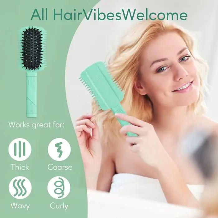 Brosse pour cheveux bouclés