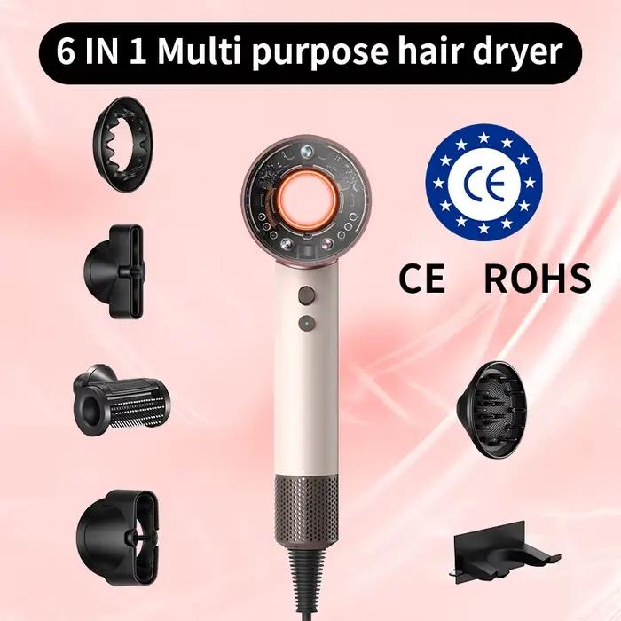 Sèche-cheveux sans pales HD16 à ions négatifs