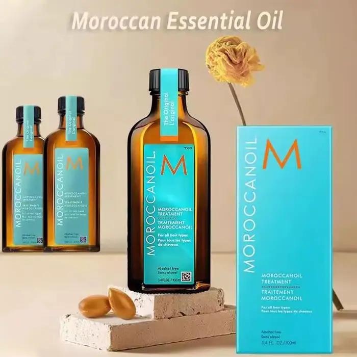 L'huile essentielle de soin capillaire marocain répare les follicules pileux