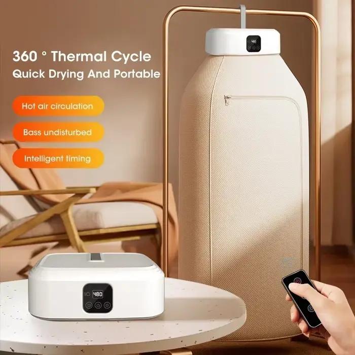 Mini sèche-linge électrique pliable