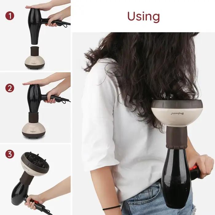 Segbeauty-Diffuseur amélioré pour sèche-cheveux