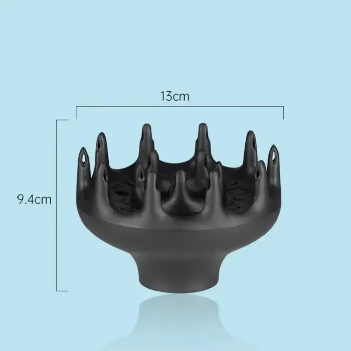 Accessoire de coiffure universel pour sèche-cheveux, pour cheveux bouclés de 4,3 à 4,6 cm, pour un style bouclé, un coiffage lâche et un effet volumineux, outil de salon