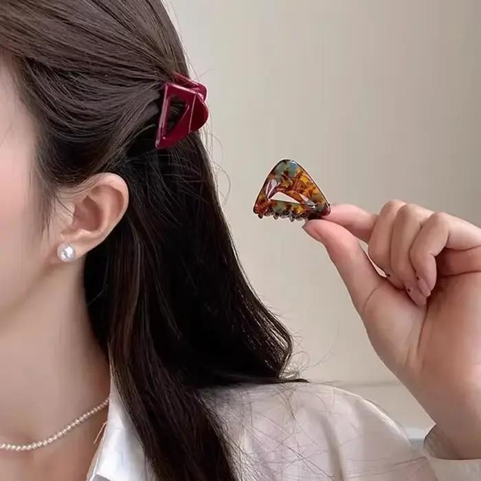 5cm petite griffe de cheveux acétate