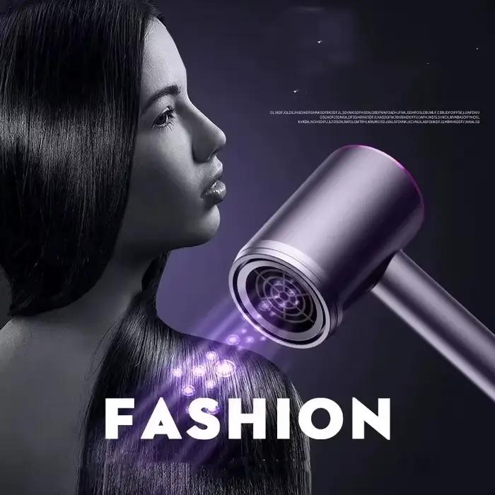 Sèche-cheveux professionnel de salon avec technologie ionique et protection thermique