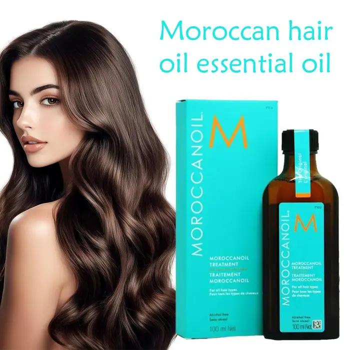 L'huile essentielle de soin capillaire marocain répare les follicules pileux