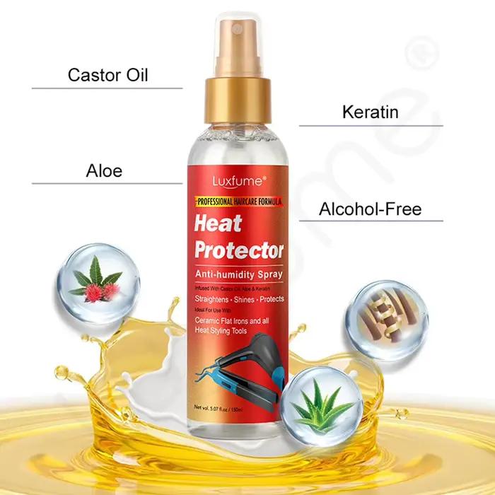 Spray protecteur thermique pour cheveux