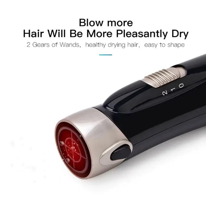 Sèche-cheveux électrique, brosse soufflante rotative à air chaud, brosse sèche-cheveux 4 en 1, pour hôtel, maison, salon, professionnel