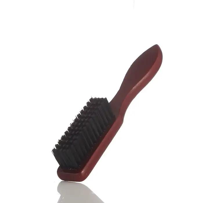 Manche en bois brosse de nettoyage en poils de sanglier coiffure