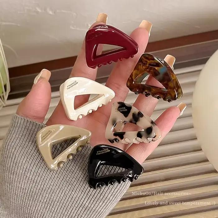5cm petite griffe de cheveux acétate