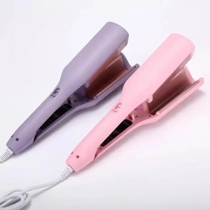 Fer à friser les cheveux 32mm bigoudi vague profonde 4 températures réglables chauffage rapide fer à sertir baguette de
