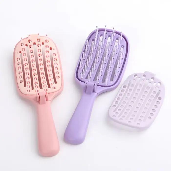 Brosse à cheveux auto-nettoyante