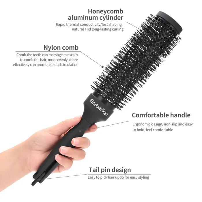 Brosse à cheveux extra longue 35 cm-outil de coiffure professionnel pour éruption