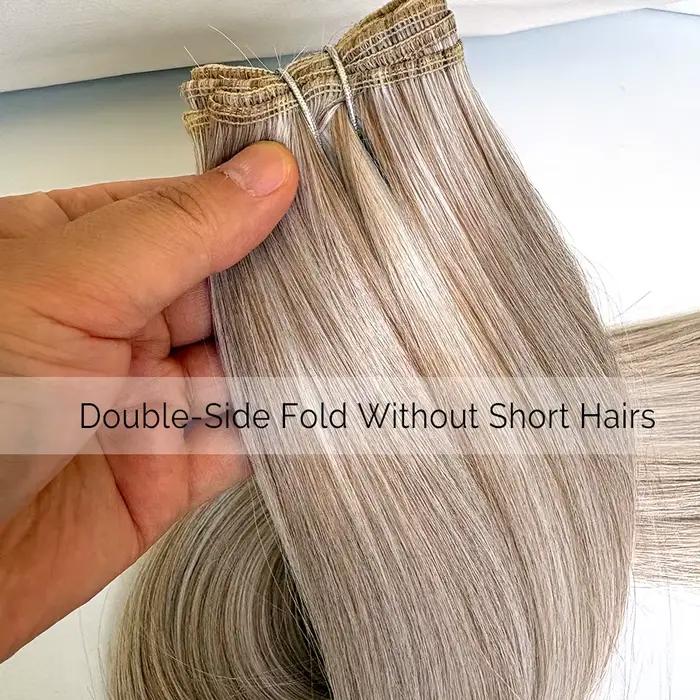 Bio cheveux raides paquets 26 "naturel doux résistant à la chaleur fibres synthétiques Extensions