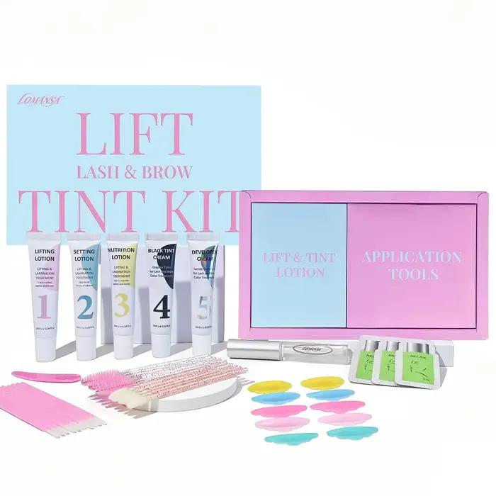 Kit Lomansa Lash Lift et Coloration Noir Intense pour Cils – Tenue Forte 4 Semaines