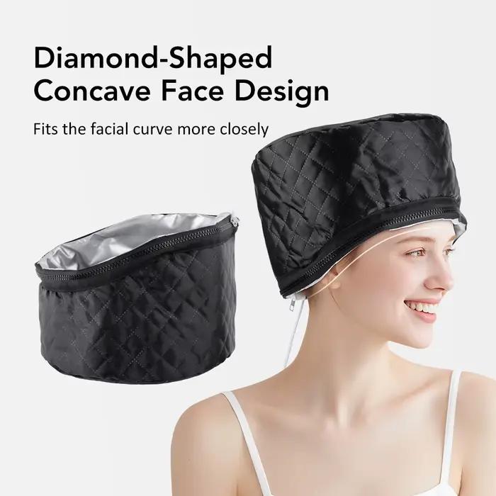 Bonnet de vapeur électrique pour cheveux