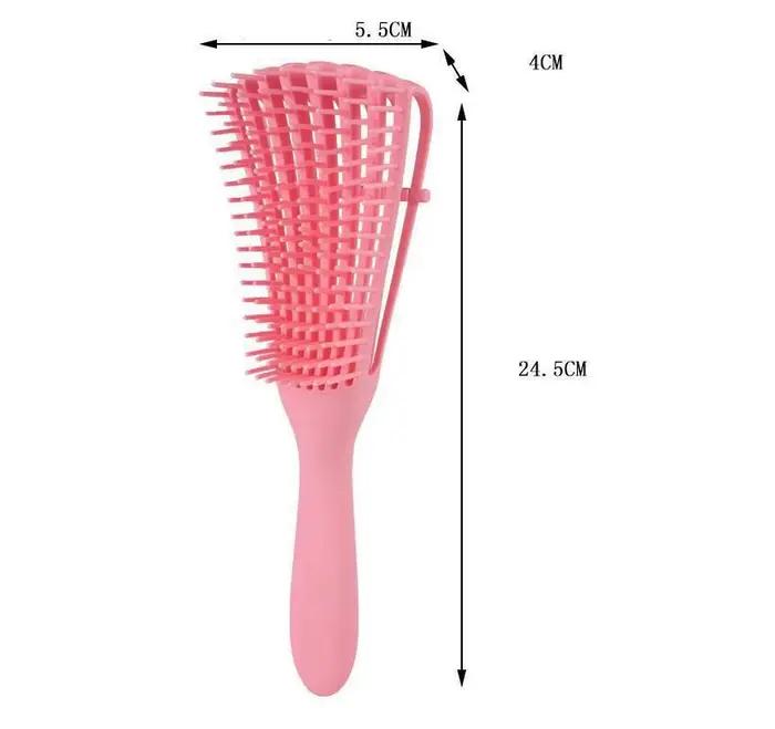 Brosse à cheveux démêlante brosse de Massage du cuir chevelu peigne à cheveux brosse démêlante pour brosse à cheveux démêlante bouclée femmes hommes Salon