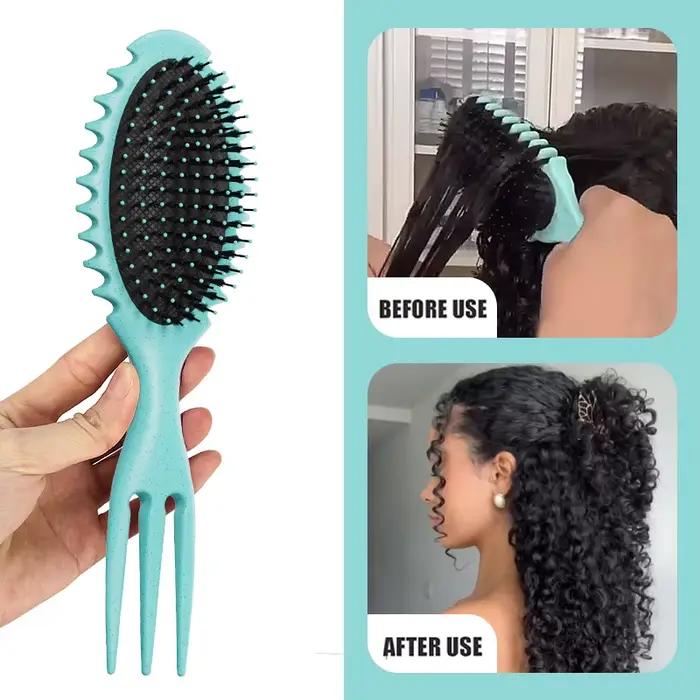 Salon maison style peigne Curl définissant rebond brosse à cheveux