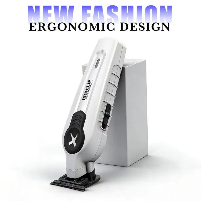 Tondeuse à cheveux professionnelle sans fil Salon BRDCLIP Classic Trimmer avec lames à coupe zéro