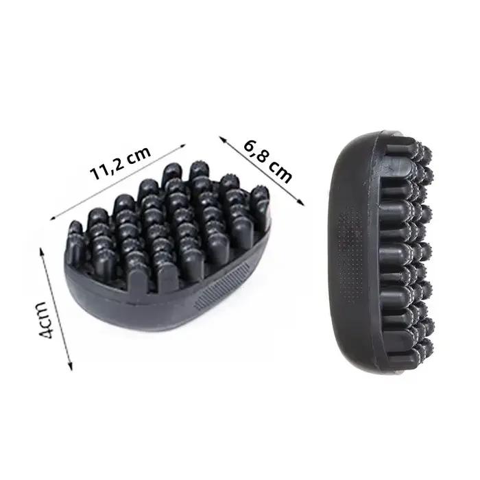 Brosse Éponge Professionnelle pour Cheveux Bouclés