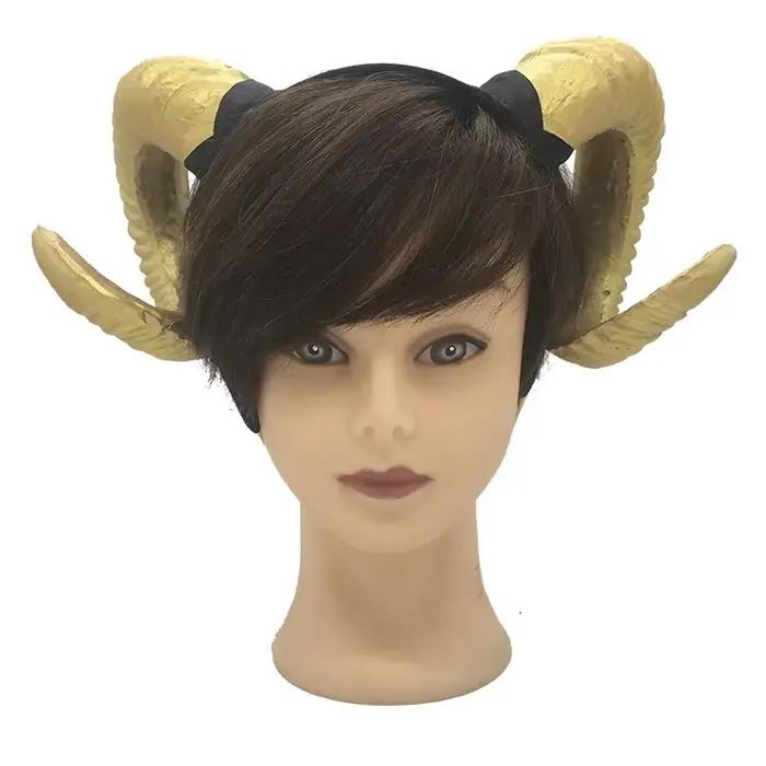 Bandeau de cheveux en corne de mouton fait à la main
