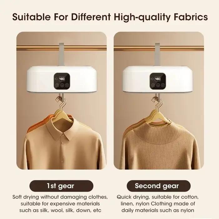 Mini sèche-linge électrique pliable