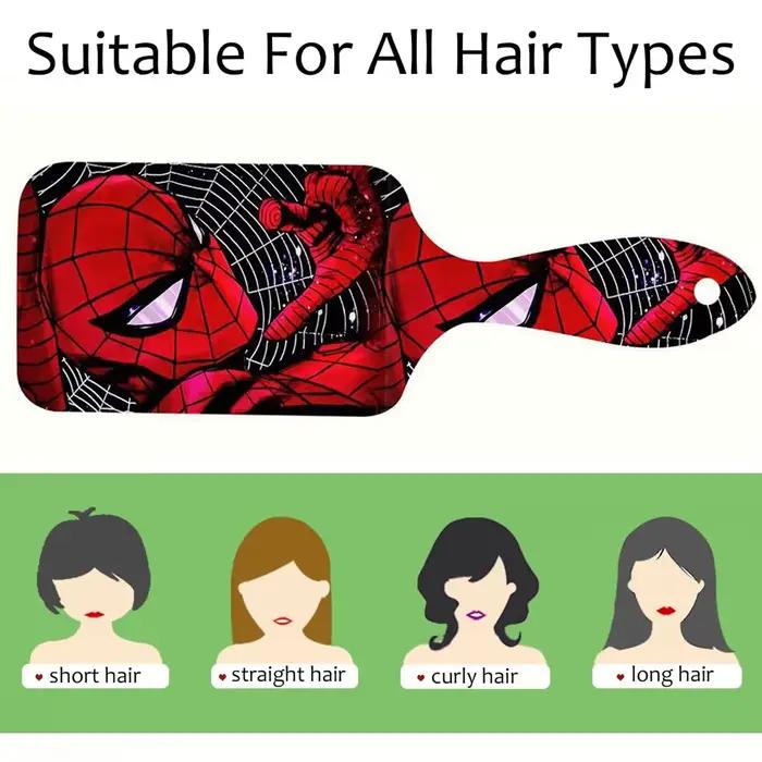 Brosse à cheveux Spider-Man à coussin d'air
