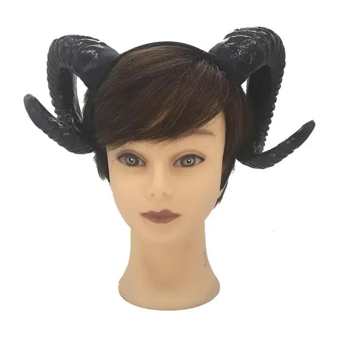 Bandeau de cheveux en corne de mouton fait à la main