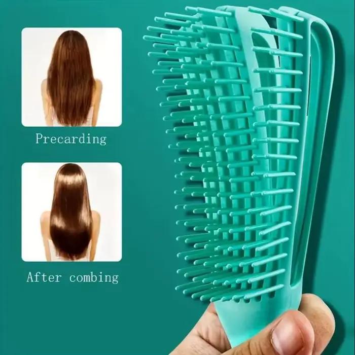 Brosse à cheveux de pêche – Dites au revoir aux nœuds et les entrelacés