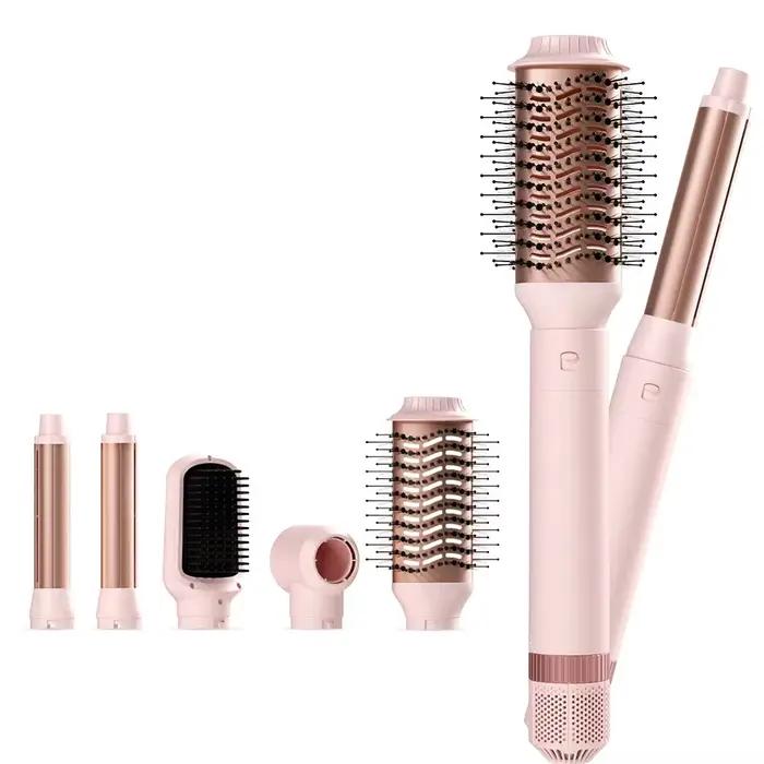 Brosse sèche-cheveux détachable 5 en 1