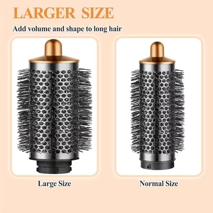 Grande brosse volumisante ronde pour accessoires Dyson Airwrap