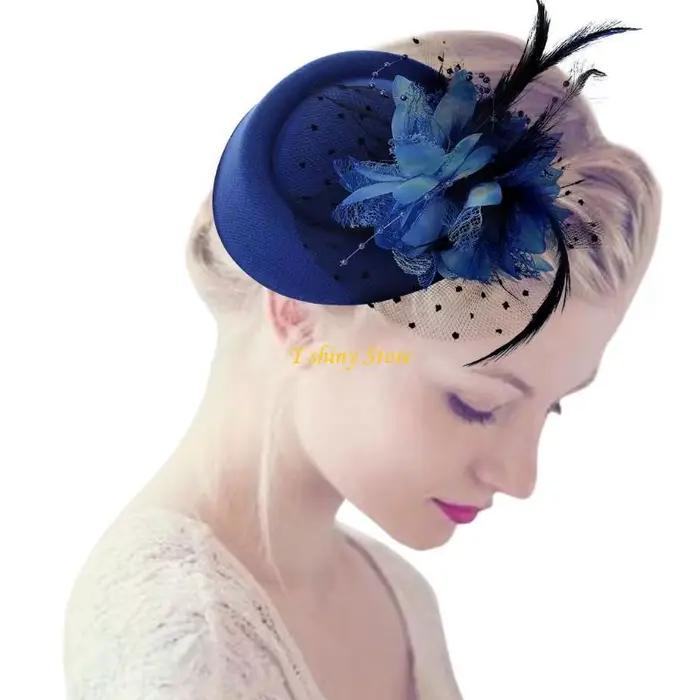 Accessoires de mode pour cheveux : Fascinator pour femme