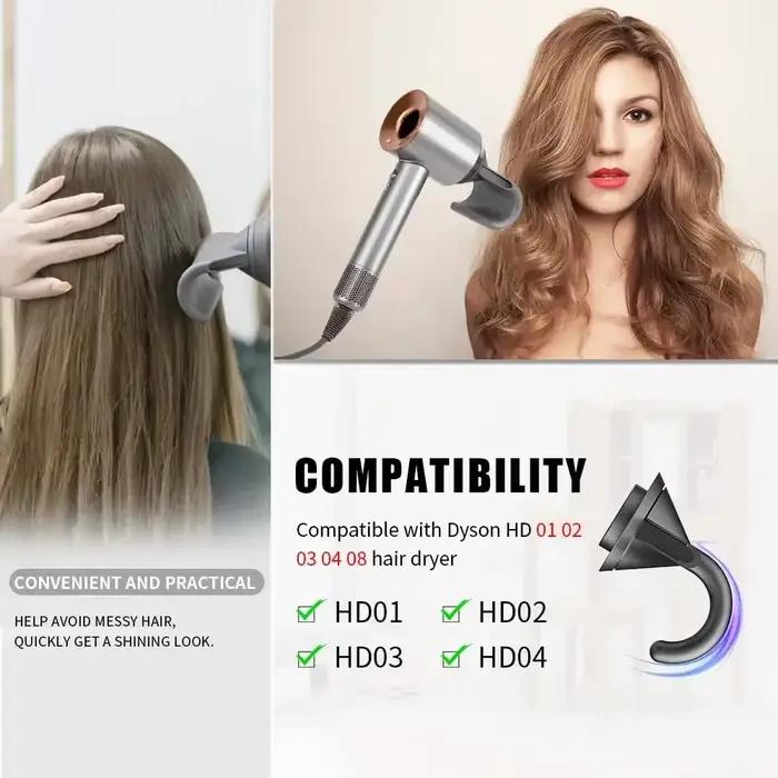Buse Anti-déformation supersonique pour Dyson HD01
